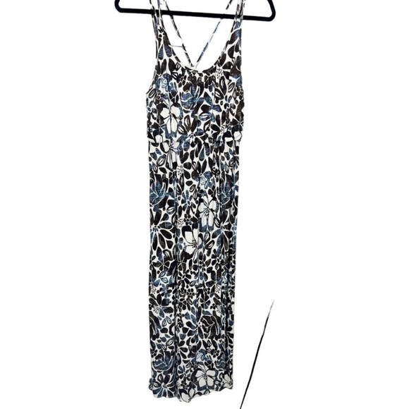 LOFT Floral Maxi Faux Wrap Sundress MP - Picture 4 of 14